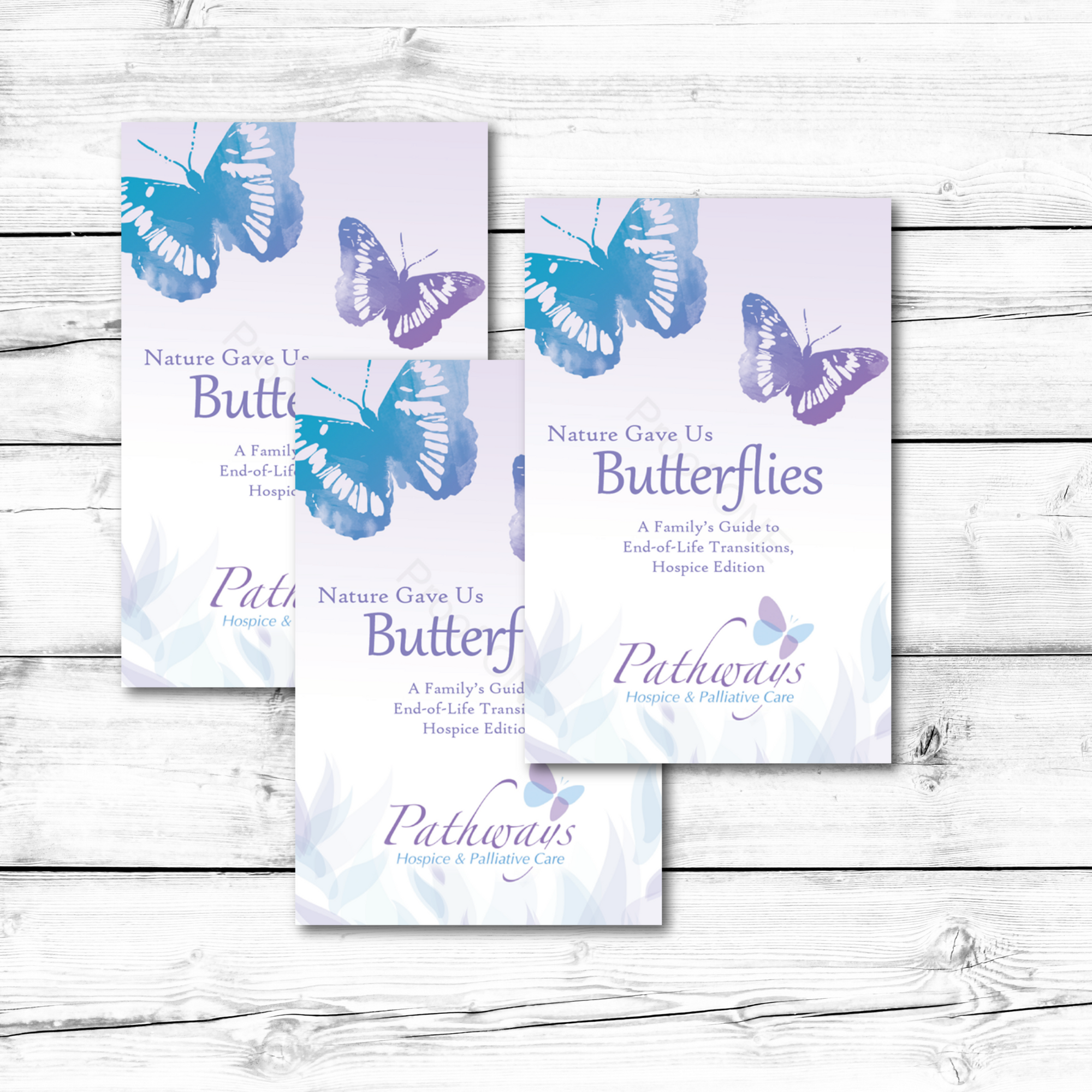 Custom Branded Nature Gave Us Butterflies Booklet